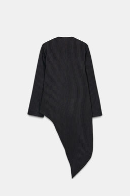 ASYMMETRIC STRIPED TOP ZW COLLECTION - Zara фото 3
