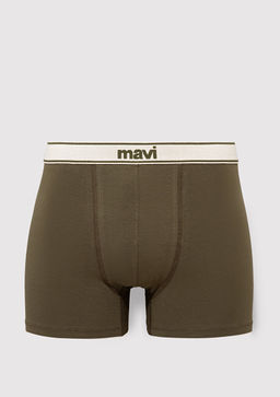 3lu Lacivert Basic Boxer Seti - Mavi фото 2