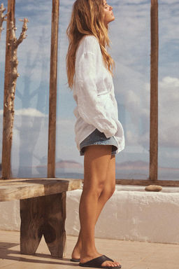 100% LINEN SHIRT - Zara фото 3