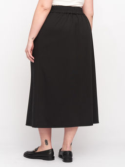 Юбка на пуговицах UB13106BLK01