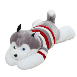 Мягкая игрушка Хаски в полосатой кофте 65 см - Storyland фото 4