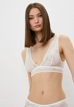 Молочный бюстгальтер без чашек