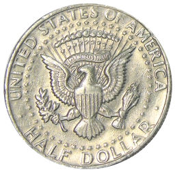 1/2 доллара (50 центов) 1974 года США