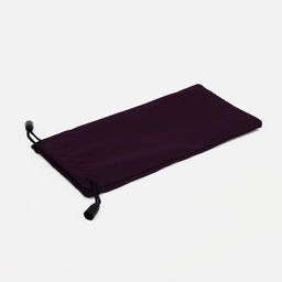 Цена за 20 шт. Футляр для очков на затяжке, ФАСОВКА 20 ШТ, 9 х 17.5 см, цвет фиолетовый