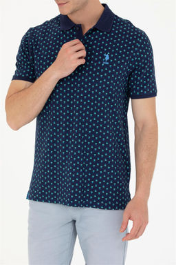 U. S. Polo Assn Мужская темно-синяя футболка - U.s. polo assn фото 7