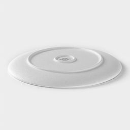 Тарелка Magistro Line, d=20.5 см, фарфор, белая