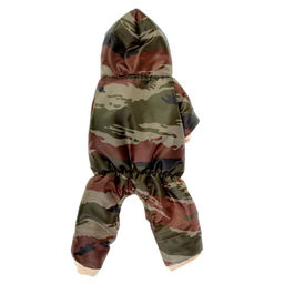 Комбинезон зимний для животных Камуфляж, XS (ДС 18-20, ОГ 30-32 см, ОШ 24 см), микс - Пижон фото 6