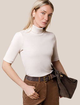 D49.108 Джемпер женский овсяный