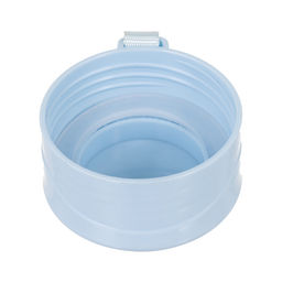 Бутылка для воды, 380 мл, стеклянная, голубая