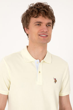 Erkek Slim Fit Polo Yaka Limon Basic Ti__rt Sepette S_rpriz _ndirim - U.s. polo assn фото 2