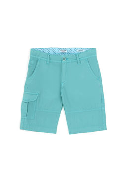 Мятные тканые шорты для мальчика - U.s. polo assn фото 2