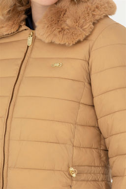 Женское песочное пальто Неожиданная скидка в корзине - U.s. polo assn фото 7