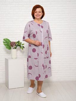 IV-CAPRIZ Митиола - халат бордовый фото 2