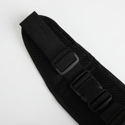 Сумка для бега, 3 отдела на молниях, светоотражающие элементы, отверстие для наушников, 50×0.1×11 см, голубая