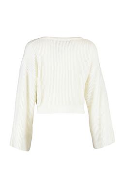 Ekru Crop Genis Kal?p Ispanyol Kol Triko Kazak TWOAW20KZ0743