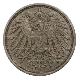 10 пфеннигов 1914 года Е Германия