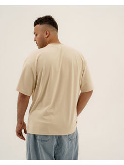 Футболка мужская MINAKU, размер L, бежевая