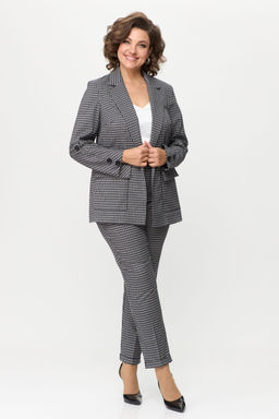 Костюм Bonna Image 837 синий клетка