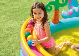 Центр игровой водный Диноленд 333х229х112см, от 3-х лет INTEX  фото 7