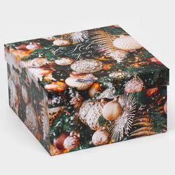 Набор подарочных коробок 6 в 1 «С Новым годом», 10×10×6 - 20×20×11 см