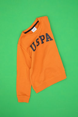 Erkek _ocuk Bak_r Basic Bisiklet Yaka Sweatshirt Sepette S_rpriz _ndirim - U.s. polo assn фото 5