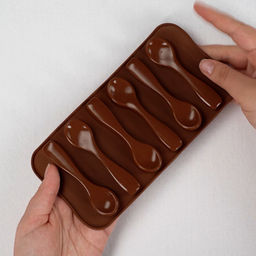 Форма силиконовая S-CHIEF для конфет SPC-0140 21 х 10 х 2 см ложки фото 3