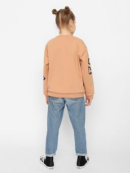 CRB wear/CSJG 63484-31-356 Джемпер для девочки,бежевый/Ex.Cherubino  фото 3