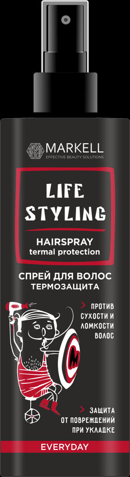 Markell LIFESTYLING Спрей для волос ТЕРМОЗАЩИТА 195мл