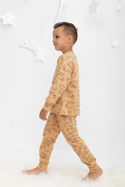 К 1587/24/итальянский песок,медведи пижама дет