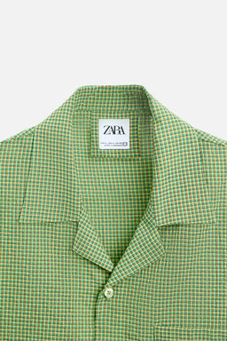DOKULU KARELI GOMLEK - Zara фото 4