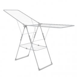 Сушилка для белья напольная двухуровневая 21 м (СЕРЕБРО) арт. СБ8/С/МС, СБ8, СБ8С