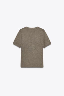 SOFT-TOUCH SHORT SLEEVE KNIT TOP - Zara фото 8