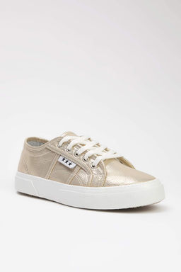 Alt?n Bagc?kl? Duz Taban Unisex Spor Ayakkab? TAKSS25SN00039