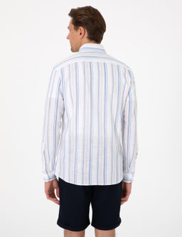 Mavi Regular Fit Uzun Kollu G_mlek - Pierre cardin фото 5