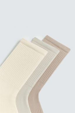 3-PACK OF RIB SOCKS - Zara фото 3