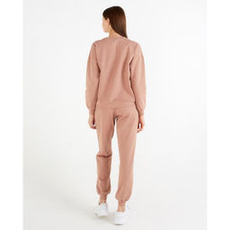 Костюм спортивный женский: свитшот, брюки, MINAKU: Casual Collection, размер 46, песочный