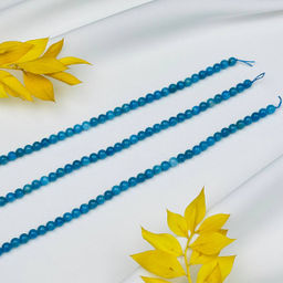 Бусины для украшений из Апатита (65 бусин) 39 см