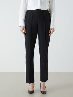 Beli Lastikli Kad?n Cigarette Pantolon