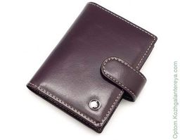 Женская кожаная визитница Sergio Valentini СВ 3222-010