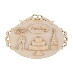 Заготовка для декорирования Mr. Carving ВД-174 Панно Свадьба фанера 20 х 14 х 0.4 см СК/Распродажа