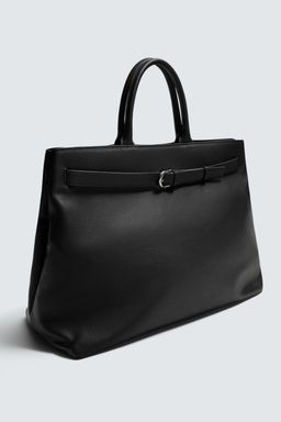 LEATHER BELT HANDBAG - Zara фото 5