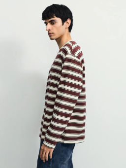 Лонгслив в полоску / Zarina  фото 4