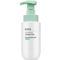 KANS Успокаивающая мягкая очищающая пенка для лица 200мл  фото 2