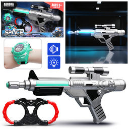 Набор оружия "Миротворец" (свет, звук) на батарейках, в коробке