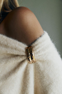 KNIT JUMPER WITH BROOCH - Zara фото 17