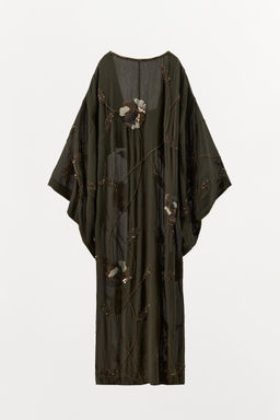 LIMITED EDITION JACQUARD EMBROIDERED BEADED DRESS - Zara фото 6