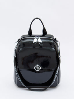 Рюкзак 21023-8 black Polina&Eiterou