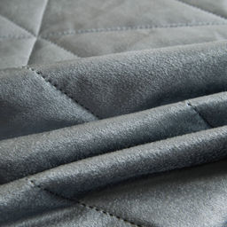 Велюровое покрывало в клетку и две наволочки OVL039 160*220/50-70 1 шт - Ситрейд фото 8