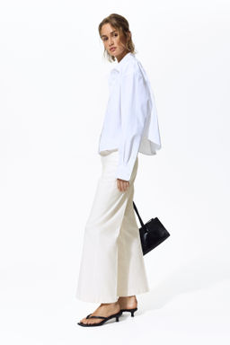 Pantal?n bootcut en lona de algod?n - H&m фото 4