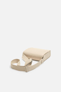 RUBBERISED TEXTURED CROSSBODY BAG - Zara фото 10